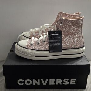Converse Women's Pink High-Top Sneakers